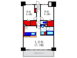 ミッドヴィレッジ曽根の物件間取画像